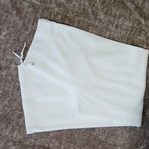 VS White Plush and Lush Pants Size M